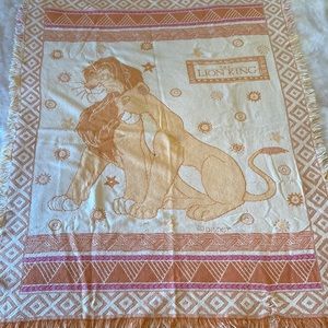 Disney Lion King woven blanket